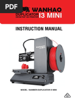 Wanhao Mini Manual Rev1