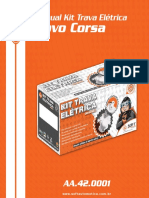 MANUAL Kit Trava Eletrica - AA.42.0001 - 10.14.0269 - Corsa