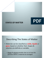 Chapter 3 States of Matter Notes