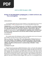 PEOPLE OF THE PHILIPPINES, Plaintiff-Appellee, vs. MARIO SANTIAGO, Alias Payo, Accused-Appellant