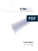 Project Report: Model File: Etabs Kursus, Revision 0