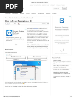 How To Reset TeamViewer ID