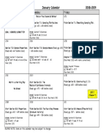 January Calendary 18-19 Ap Stats PDF