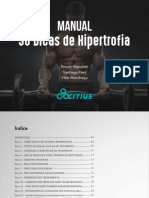 Dicas de Hipertrofia