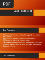 Data Processing