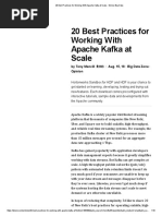 20 Best Practices For Working With Apache Kafka at Scale - DZone Big Data