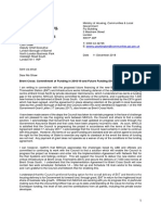 2018-12-11 Appendix 3 MHCLG Letter Brent Cross - Commitment of Funding in 2018-19 and Future Funding Strate