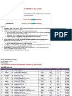 Auction Pricelist