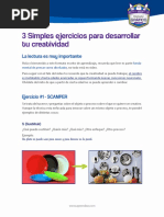 Los 3 Ejercicios para Desarrollar Tu Creatividad