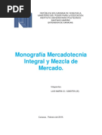 Monografia Mercadotecnia.