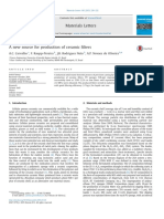 A New Source For Production of Ceramic Filters - Carvalho, 2013