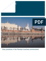 Grey Practices in The Russian Business Environment