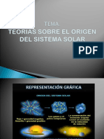 Exposicion 1. Origen Del Sistema Solar