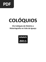 Revista Colóquios 2011