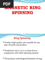 Magnetic Ring Spinning