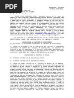 Contestacion Divorcio Incausado y Contrapropuesta de Convenio