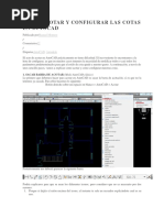 Como Acotar y Configurar Las Cotas en Autocad