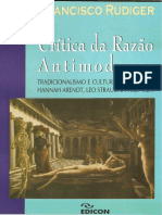 RUDIGER, Francisco. Critica Da Razao Antimoderna PDF