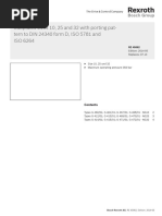 Subplates Sizes 10, 25 and 32 With Porting Pat-Tern To DIN 24340 Form D, ISO 5781 and ISO 6264