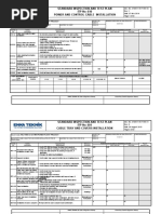 Standard Inspection and Test Plan ITP No: 610 Power and Control Cable Installation