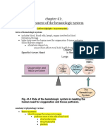 Assessment of The Hematologic System