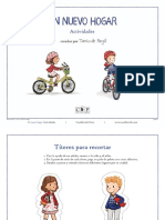 Un Nuevo Hogar Por Tania de Regil Spanish Activity Sheets