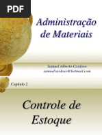 Administração de Materiais Estoques