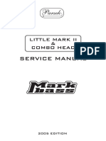 Mark Bass Parsek Little Mark-II Manual