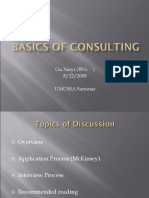 Consulting Basics