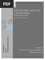 Electronic Circuits Lab Manual 13-12-11 PDF