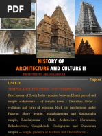 HOA II - UNIT IV - Temple Architecture - Southern India 3