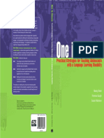 Florence Gough, Amanda Brent, Susan Robinson One in Eleven Teaching Adolescents With A Language Learning Disability 2002