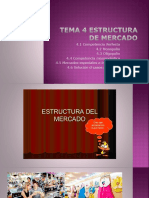 Tema 4 Estructura de Mercado