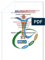 Project On Brand Awareness of ICICI Prudential by Sajad