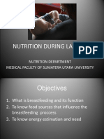 Nutrition During Lactation