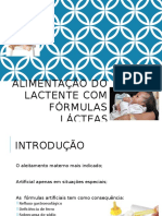 Aula 8 - Fórmulas Infantis