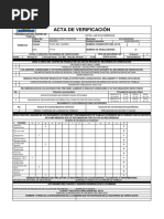 Acta de Verificacion S&H 3