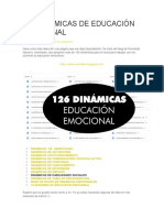 126 Dinámicas de Educación Emocional