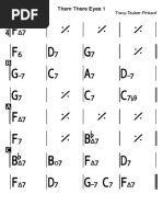 Them There Eyes 1: (Up Tempo Swing) Tracy-Tauber-Pinkard