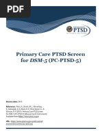 Primary Care PTSD Screen For DSM-5