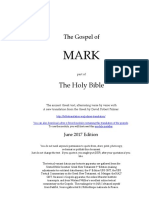 Gospel of Mark - Greek