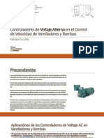 Controladores de Voltaje Alterno en El Control de Velocidad de Ventiladores y Bombas