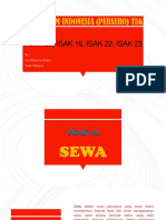 PSAK 30, ISAK 16, 22, 23 (PT Telkom Indonesia)