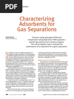 Characterizing Adsorbents For Gas Separations