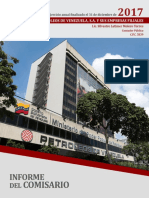 Informe Del Comisario de PDVSA 2017