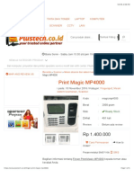 Finger Print Magic MP4000 - Plustech Komputer