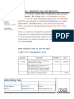 Invoice For Property or Damage2