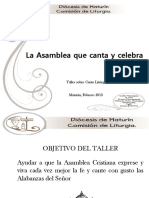 Taller de Canto en La Liturgia