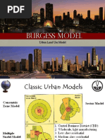 Burgess Model: Urban Land Use Model