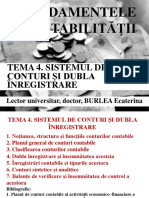 Tema 4 Sistemul de Conturi Si Dubla C3aenregistrare